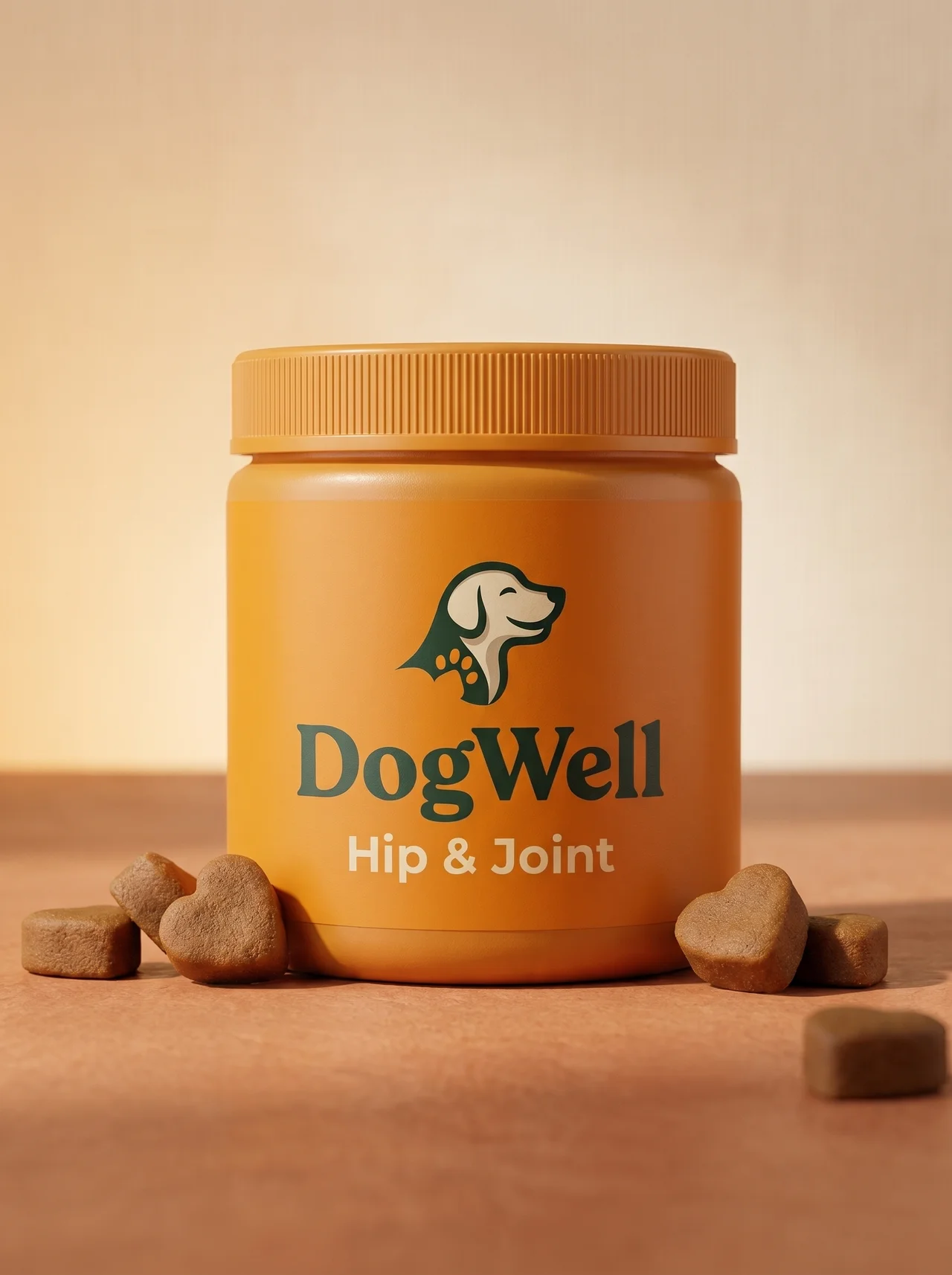 DogWell Hip & Joint Bites jar